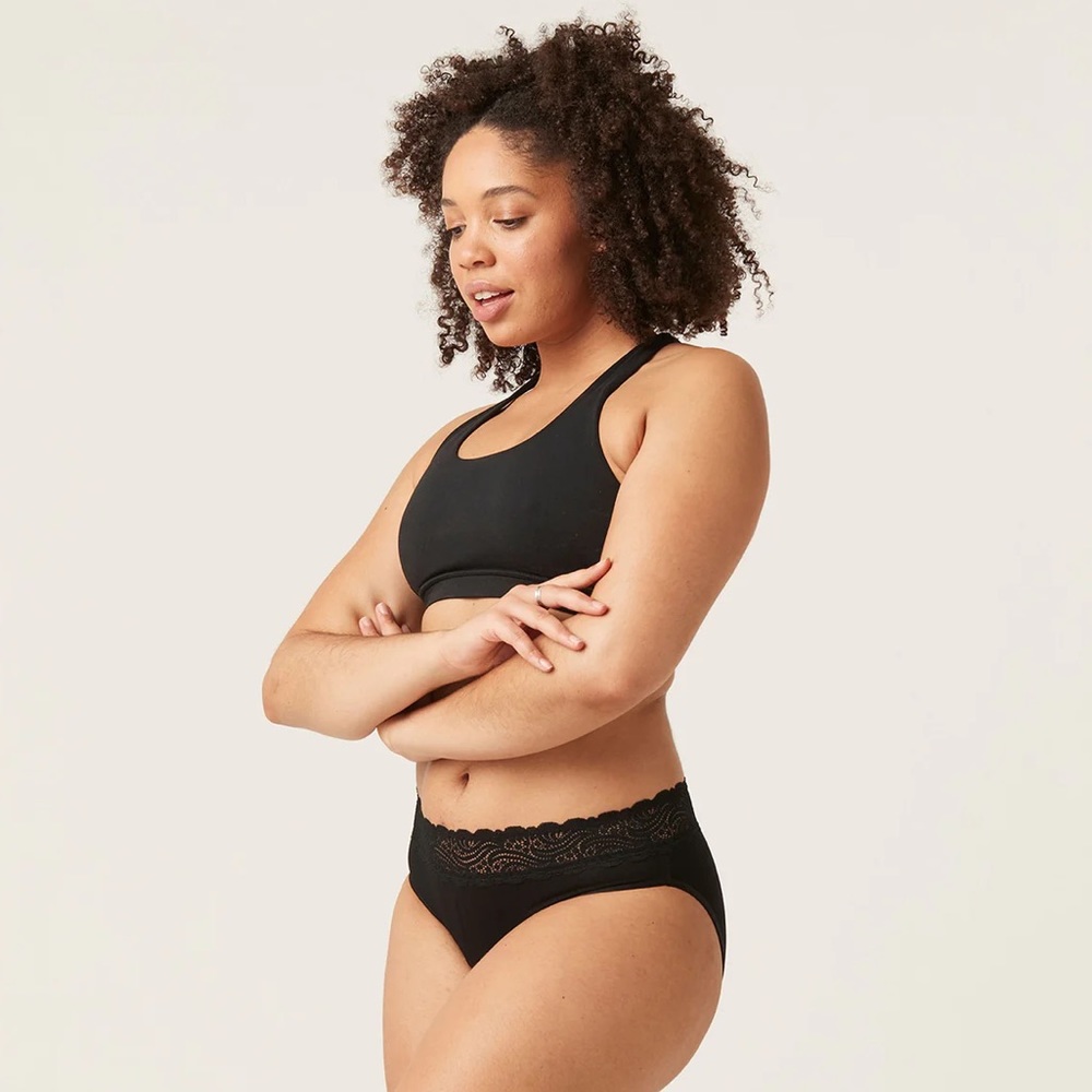 Modibodi Sensual Hi-Waist Bikini (Light-Moderate)